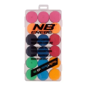 BOX 18 ENEBE OVERGRIPS PLAIN COLORS