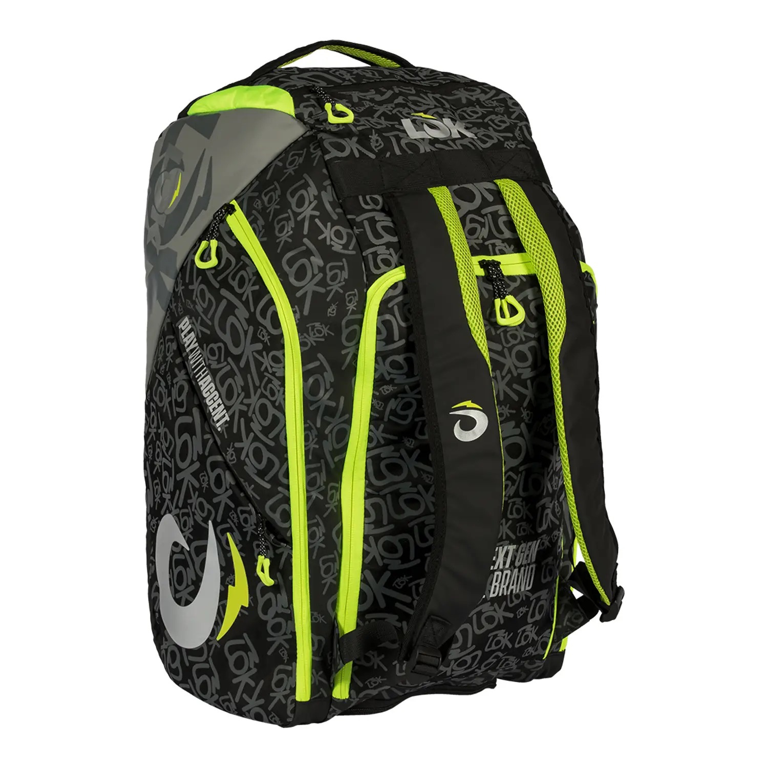 PADELBAG LOK MAXX GEN 2 BLACK/LIME LB1PA2U16 - Image 2