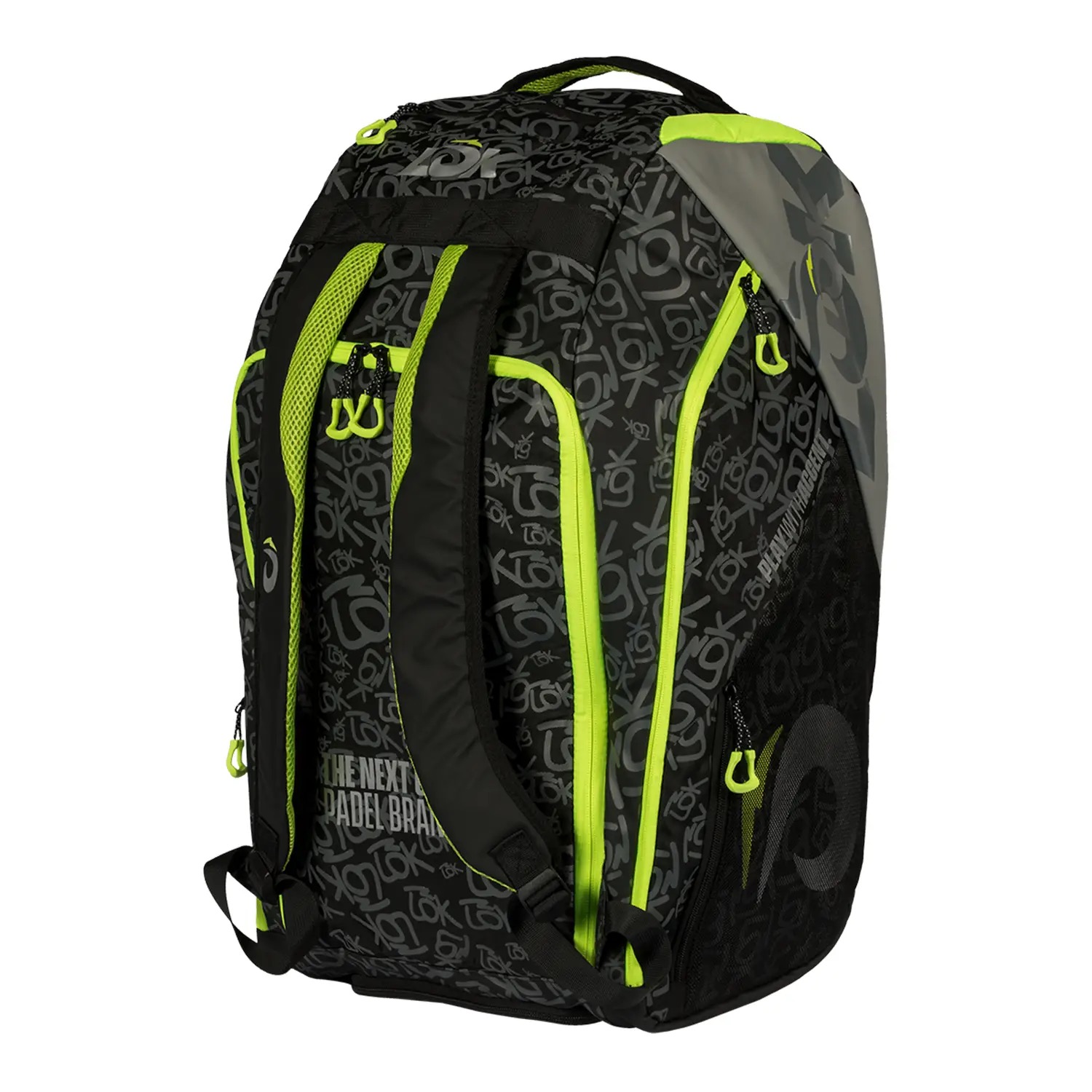 PADELBAG LOK MAXX GEN 2 BLACK/LIME LB1PA2U16 - Image 3