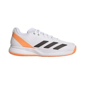 ADIDAS COURTFLASH SPEED 2 WHITE/ORANGE JR4508