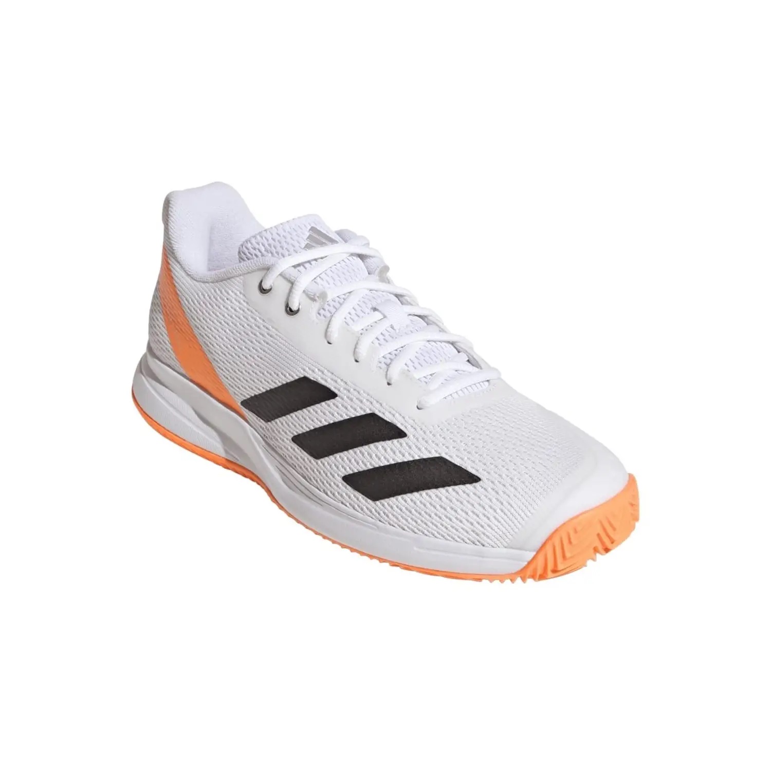 ADIDAS COURTFLASH SPEED 2 WHITE/ORANGE JR4508 - Image 7