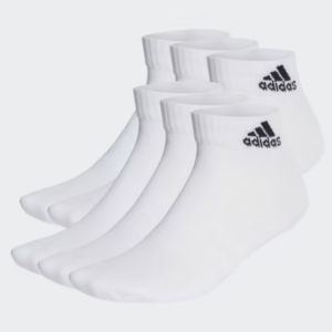 PACK 6 SOCKS ADIDAS CUSHIONED SPORTSWEAR ANKLE WHITE