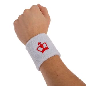 WRISTBAND BLACK CROWN SHORT A000408.002