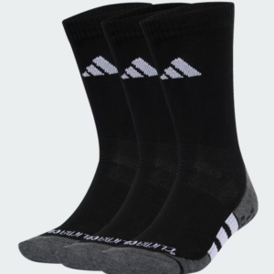 PERFORMANCE GRIP CLIMACOOL CUSHIONED CREW SOCKS 3 PAIRS
