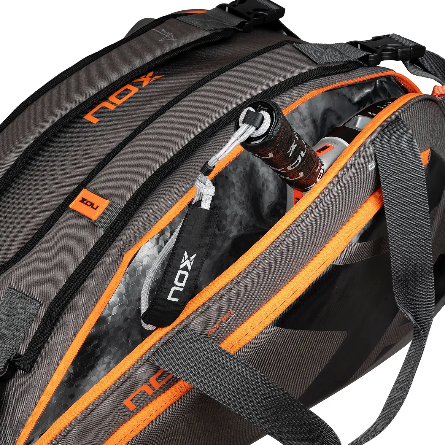 PADELBAG NOX AT10 TEAM GRAY ORANGE BPAT10TEGROR - Image 7